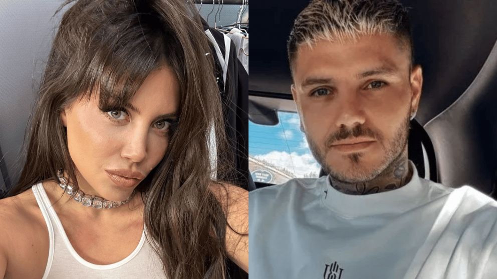 Mauro Icardi se habría ausentado a la audiencia con Wanda Nara por un polémico motivo (Instagram/@wanda_nara y @mauroicardi).