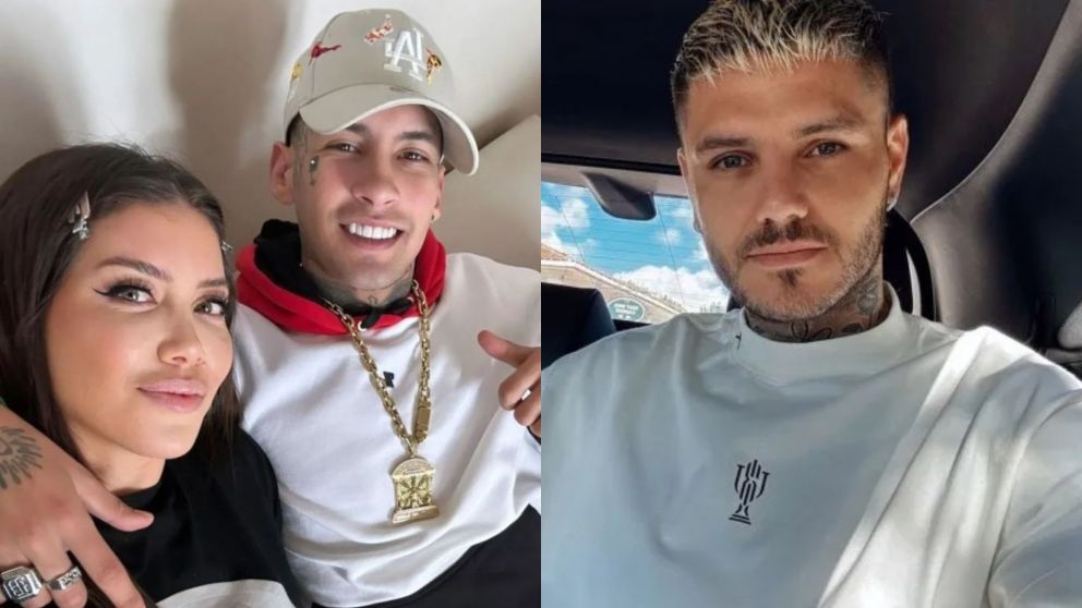 Le suspendieron la cuenta a L-Gante por "culpa" de Mauro Icardi (Foto web).