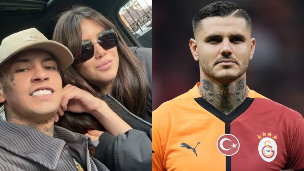 El mal momento de Mauro Icardi (Instagram/@lgante_keloke y @mauroicardi).