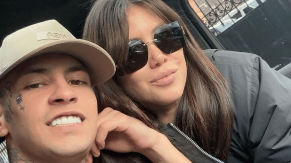 El lecho de amor de Wanda Nara y L-Gante en Brasil.