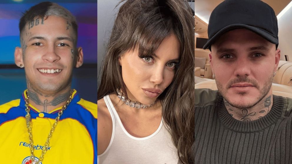 Wanda Nara recibió un filoso pronóstico de Mauro Icardi sobre su amor con L-Gante. (Fotos: Instagram)