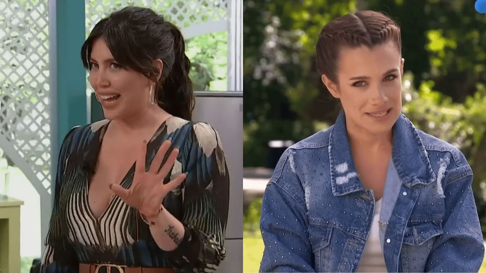 Wanda Nara y Cami Homs hablaron de las infidelidades de los futbolistas. (Captura Telefe)