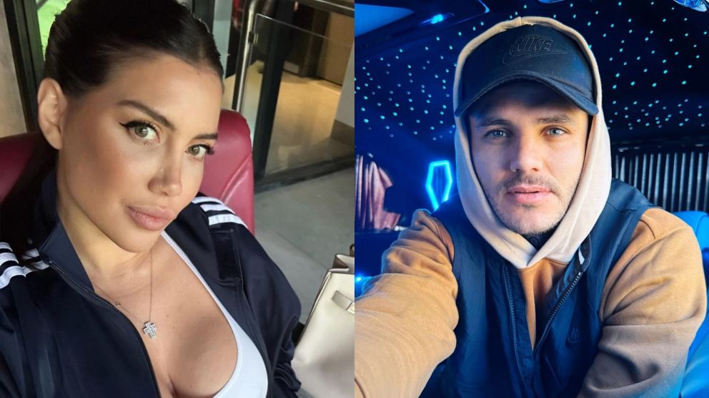 La escandalosa indirecta de Wanda Nara a Mauro Icardi tras confirmar su romance con L-Gante. (Foto: Instagram/ @wanda_nara y @mauroicardi).