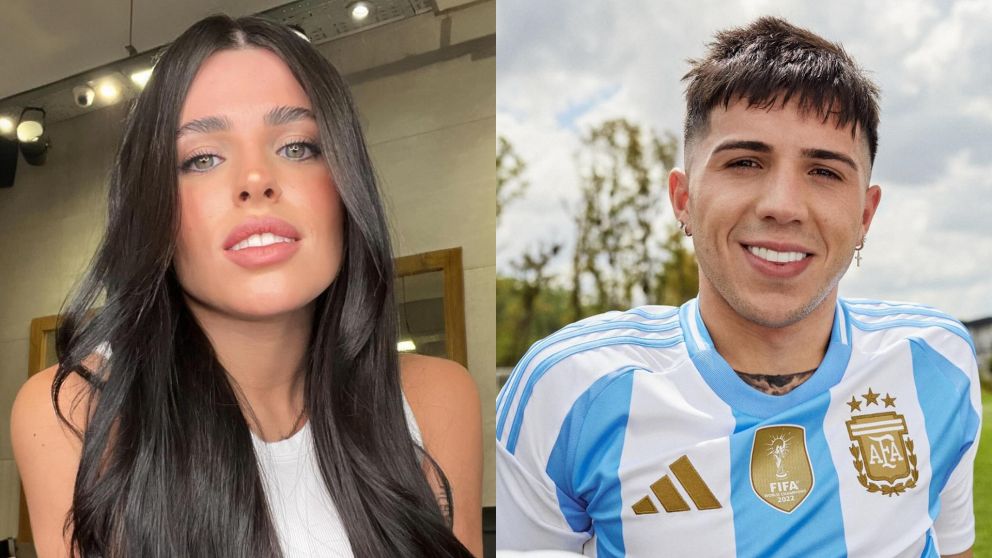 La difícil decisión de Valentina Cervantes, la ex de Enzo Fernández (Instagram/@valucervantes y @enzojfernandez).