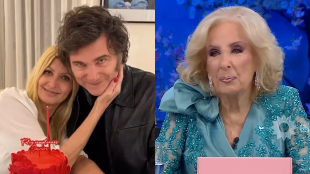 Mirtha Legrand aclaró sus dichos sobre la relación de Javier Milei y Yuyito González (Foto web).