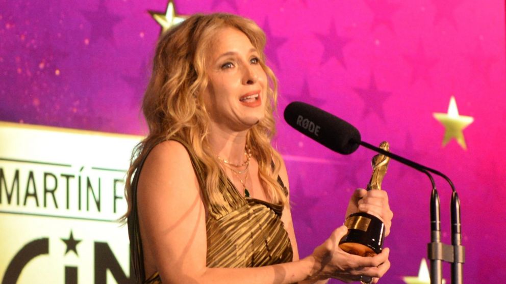 Carla Peterson en los Premios Martín Fierro de Cine y Series 2024. (Foto: Diario Crónica/ Carlos y Nahuel Ventura).