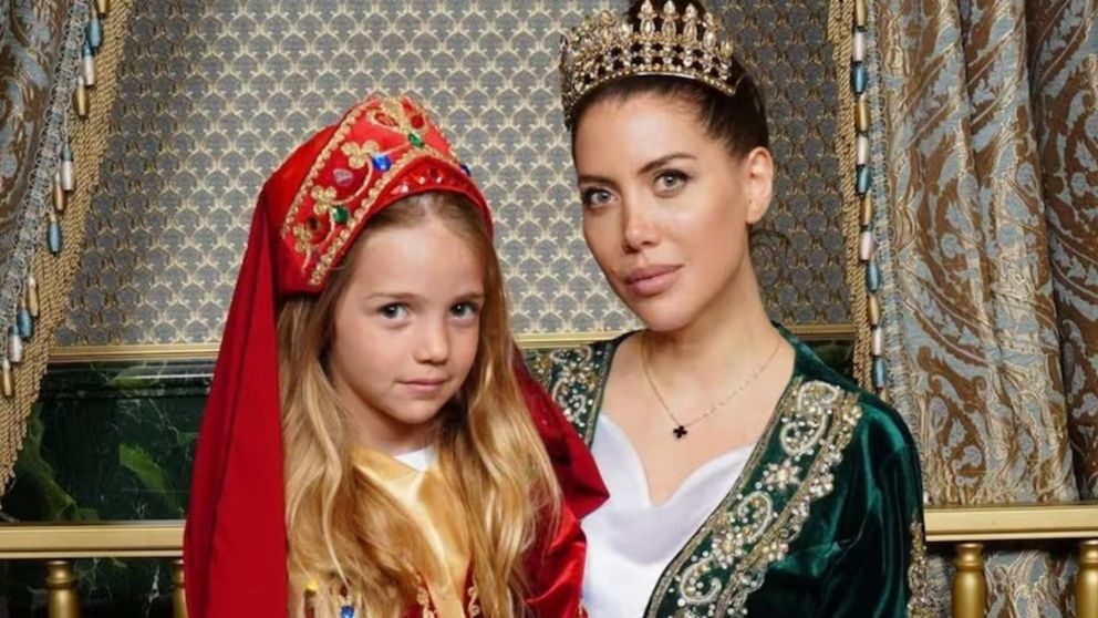 El festejo de Isabella, la hija de Wanda Nara y Mauro Icardi, en un lujoso hotel.