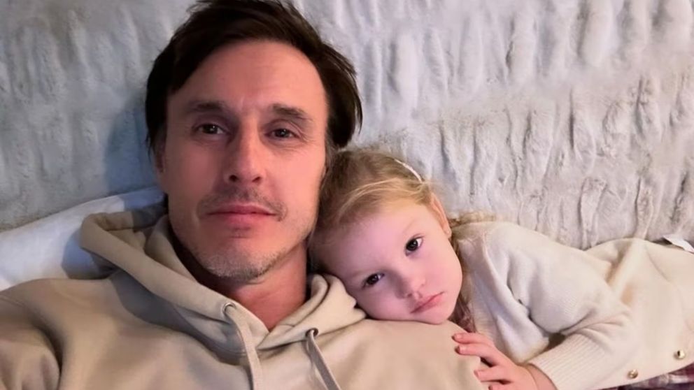 Roberto Garc�a Morit�n se reencontr� con su hija Anita tras salir de la cl�nica de rehabilitaci�n. (Foto: El Trece).