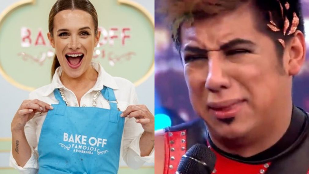 Cami Homs quedó eliminada de "Bake Off Famosos" y estallaron los memes. (Foto: Telefe y X).