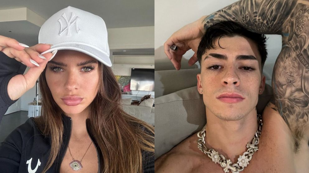 La China Suárez desmintió su romance con Lauty Gram. (Foto: Instagram/ @sangrejaponesa y @lautygramcito).