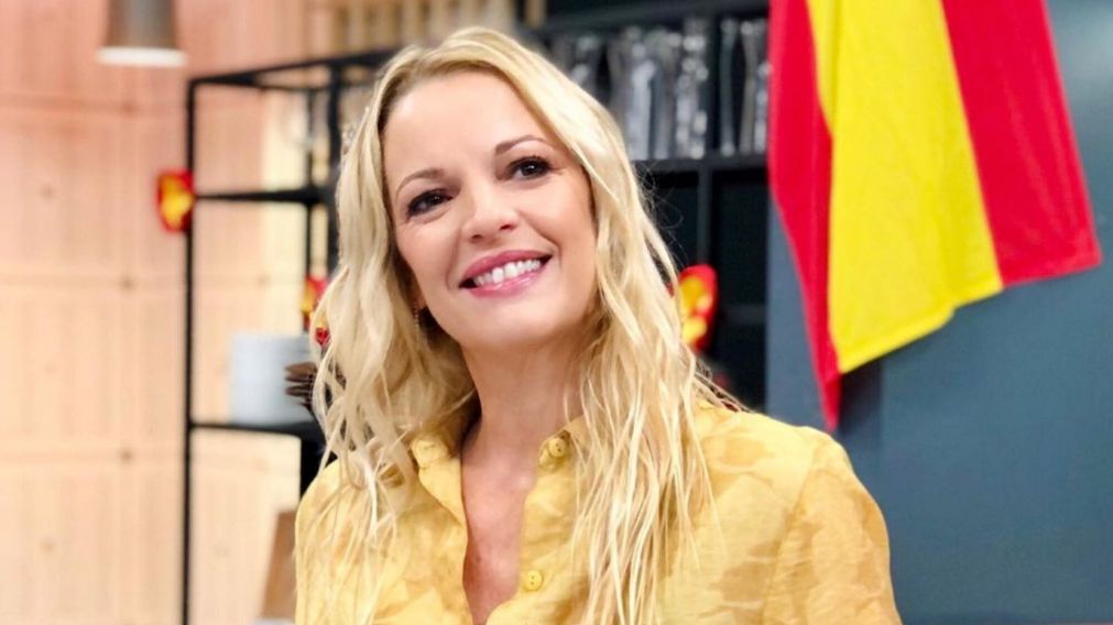 Karina Zampini, histórica conductora de "El Gran Premio de la cocina" de El Trece.