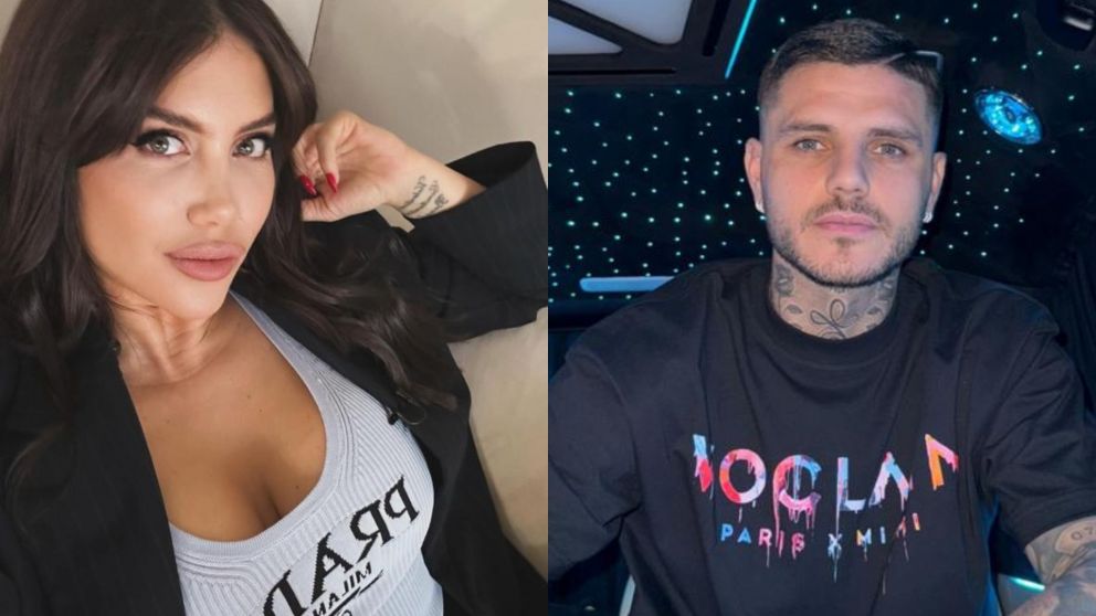 El polémico gesto de Wanda Nara que demostraría que se olvidó de Mauro Icardi. (Foto: Instagram/ @wanda_nara y @mauroicardi).