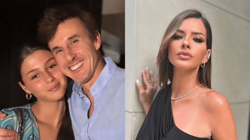 Delfina, la hija de Roberto García Moritán, posó junto a la China Suárez en un evento.