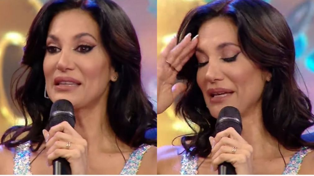 Silvina Escudero rompió en llanto en el "Cantando 2024" al recordar la pérdida de su embarazo.