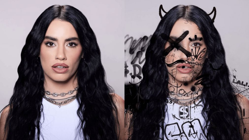 Vandalizaron un cartel de Lali Esp�sito.