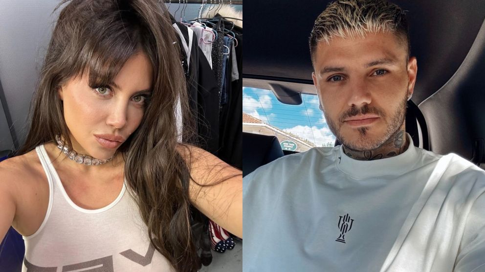 Wanda Nara no habría asistido a los Martín Fierro con Mauro Icardi por un fuerte motivo. (Foto: Instagram/ @wanda_nara y @mauroicardi).