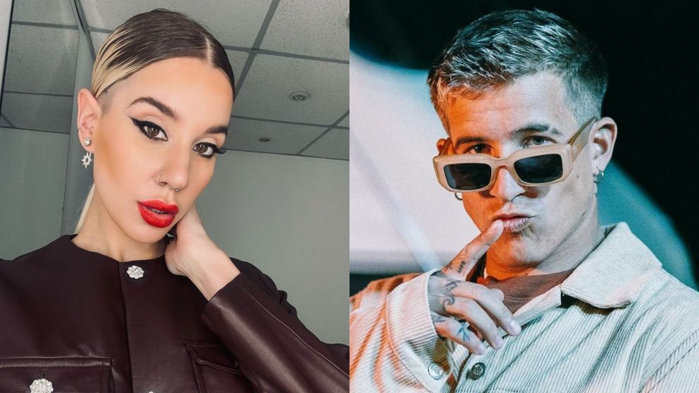 Lucila "La Tora" Villar confirm� su romance con un integrante de Marama. (Foto: Instagram/ @pablangasss y @luvillarr).