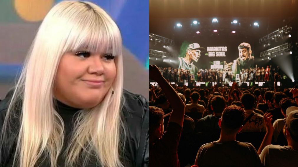More Rial llegó a una batalla de freestyle rap (Foto web).