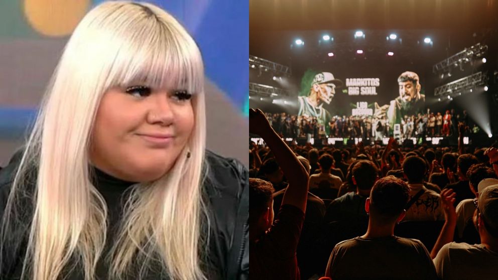 More Rial llegó a una batalla de freestyle rap (Foto web).
