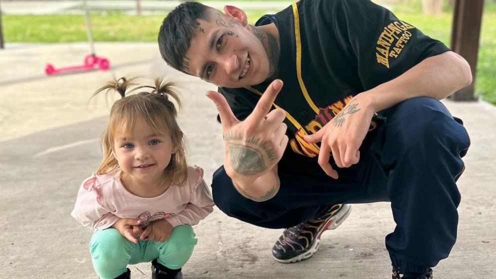 Jamaica, la hija de L-Gante y Tamara Báez, cumplió 3 años y le hicieron un gran festejo, aunque su papá no estuvo presente.