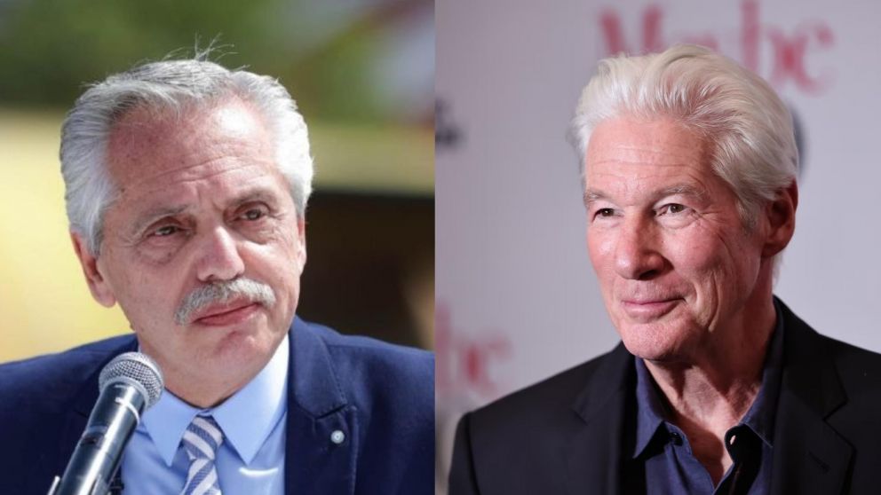 El hijo de Alberto Fern�ndez y los de Richard Gere, en el mismo colegio.