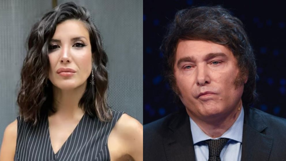 Andrea Rincón destrozó a Javier Milei. (Foto: La Nación y ElDiarioAr).