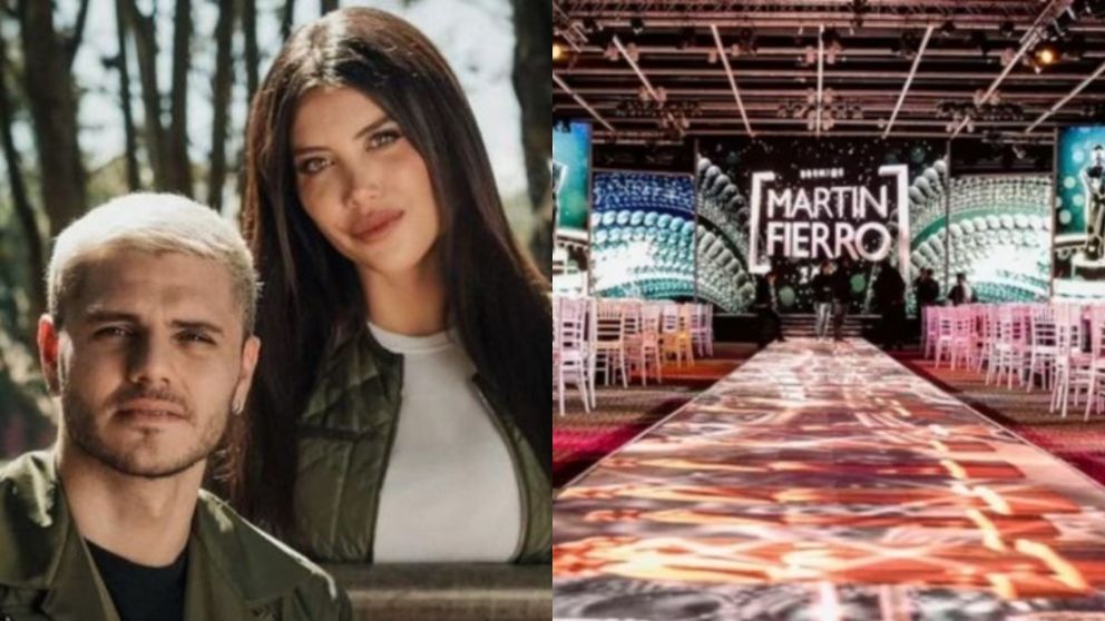 Martín Fierro 2024: Wanda Nara habría pedido una silla extra para Mauro Icardi.