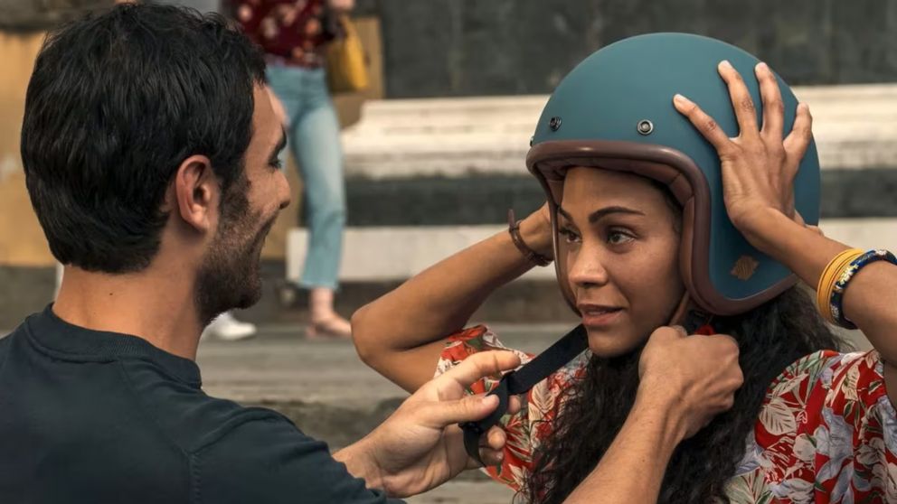 La miniserie de Netflix Argentina con Zoe Saldaña (Foto web).
