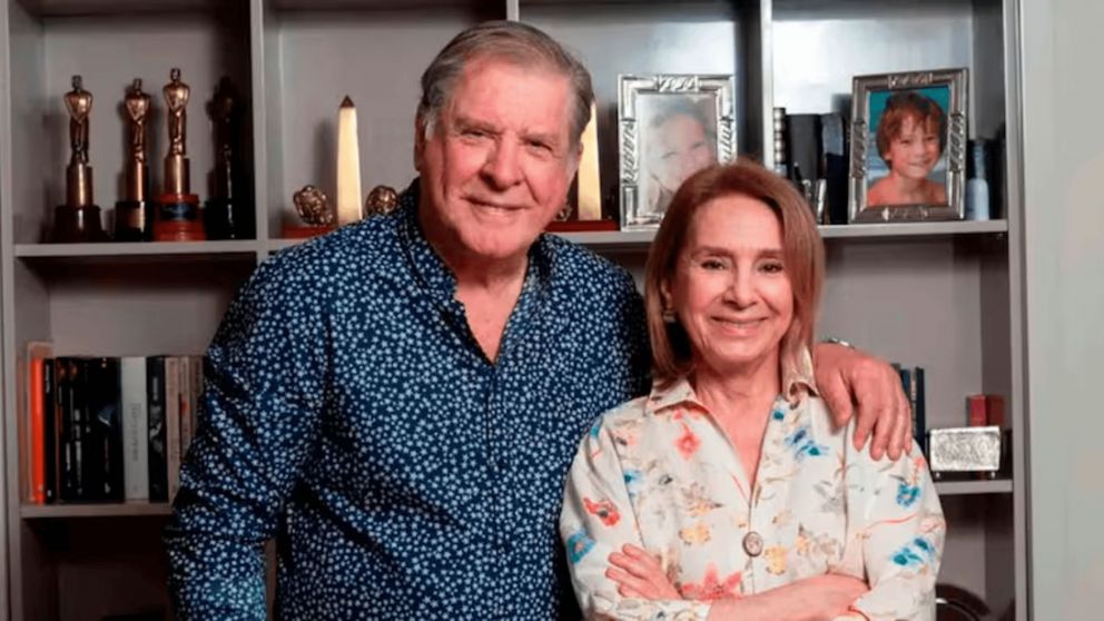 Selva Alemán y Arturo Puig.