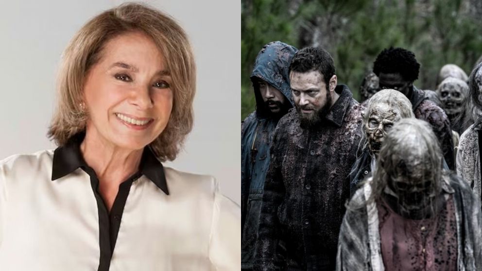 Selva Alemán rechazó participar de la serie "The Walking Dead". (Foto: Infonews y Los Ángeles Times).