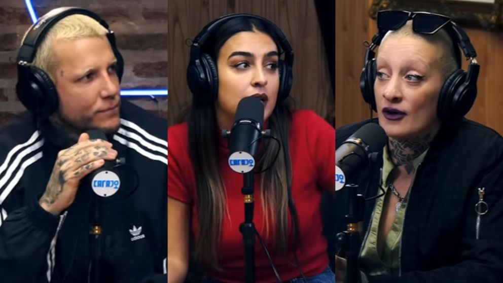 La renuncia en el streaming de Alex Caniggia (Foto captura de Carajo).