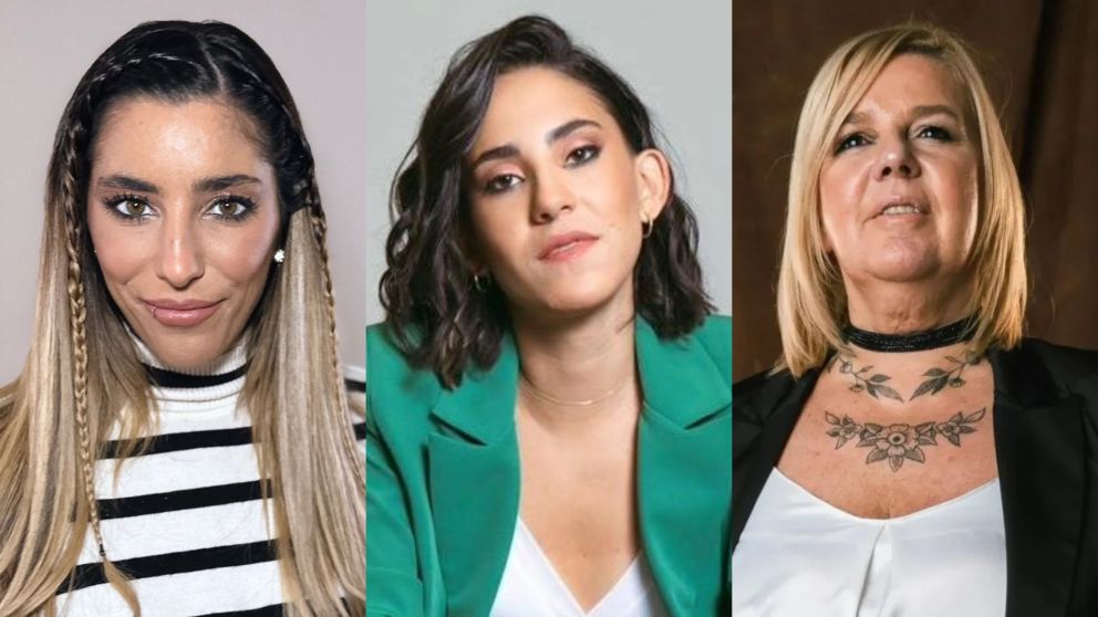 La acusación de Lucía de "Gran Hermano" contra Catalina y "las vizcacheras" (Foto web/@catigorostidi, @luchimaii y web).