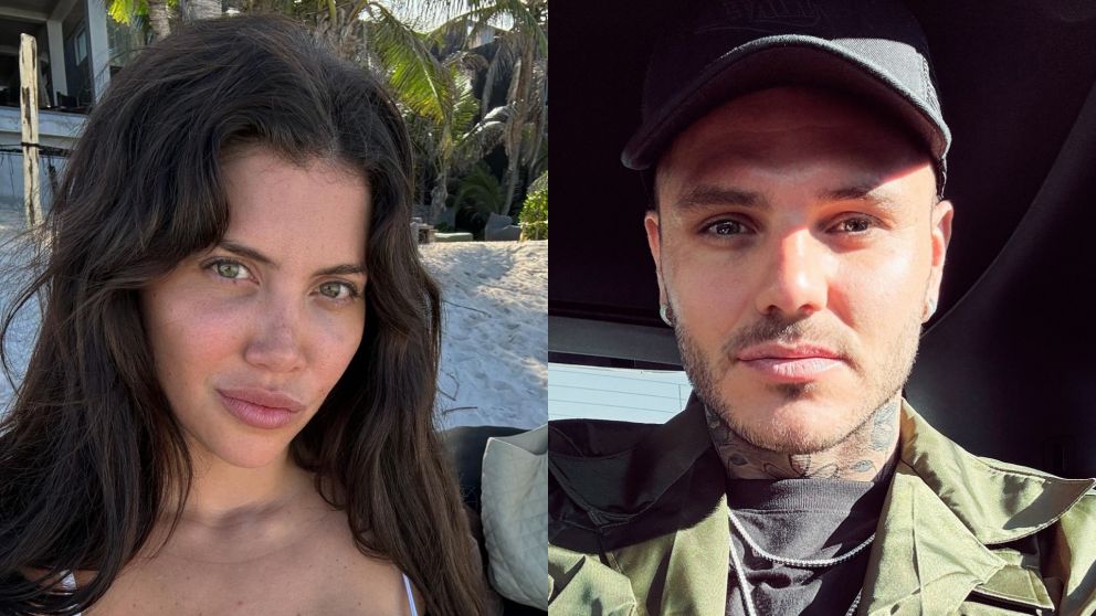 La denuncia del entorno de Wanda Nara contra Mauro Icardi (Instagram/@wanda_nara y @mauroicardi).