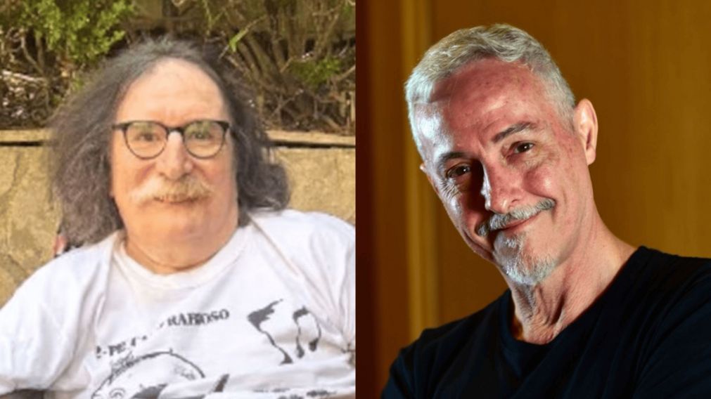 La aparición de Charly García grabando su disco con Pedro Aznar.
