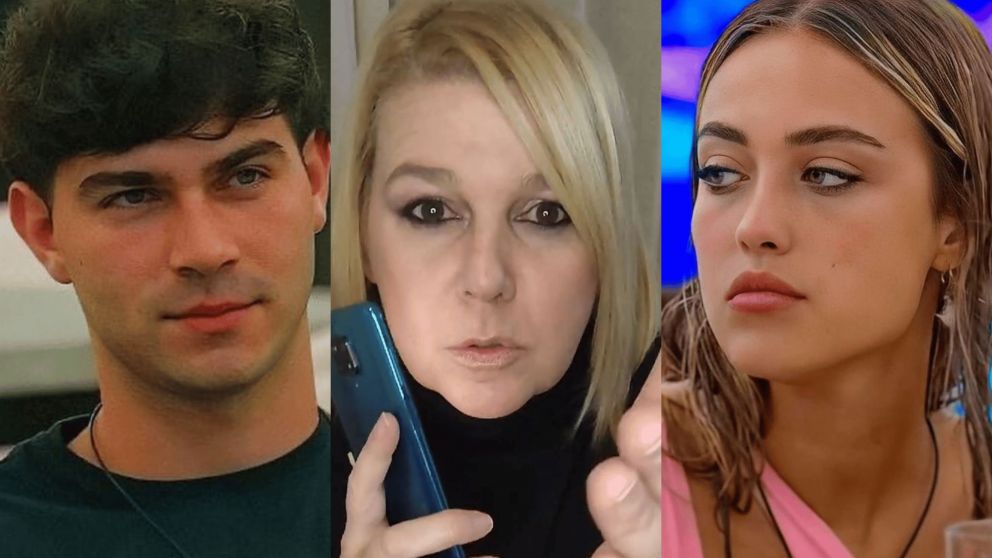 Virginia Demo, furiosa con Nico por enga�ar a Flor. (Fotos: Instagram)