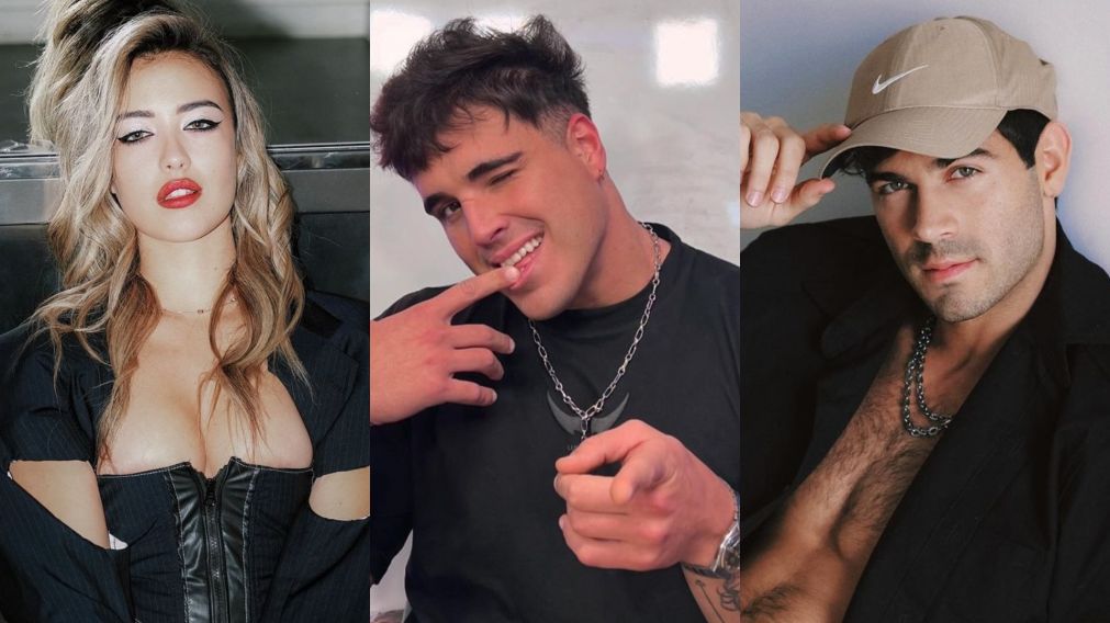 Mauro de "Gran Hermano 2024" desmintió su relación con Florencia. (Foto: Instagram/ @flor.regidor @nicoogrosman y @salessiomauro_).