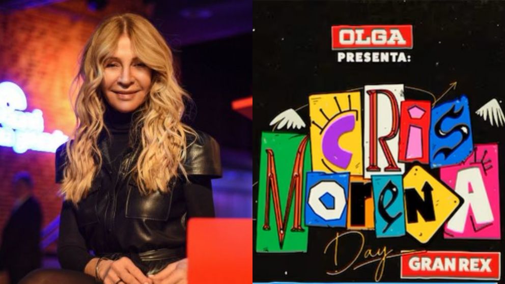 Así será el "Cris Morena Day" en el Gran Rex (Foto web).