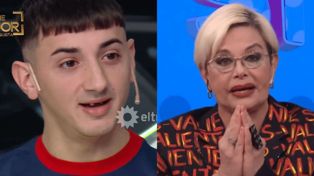 La emoción de Carmen Barbieri por el agradecimiento de un jugador en "Los 8 escalones".