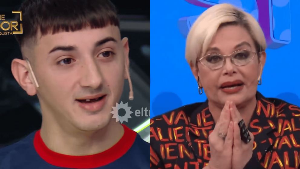 La emoción de Carmen Barbieri por el agradecimiento de un jugador en "Los 8 escalones".