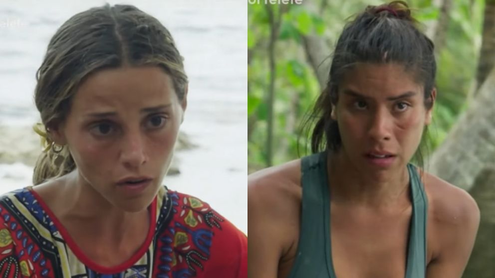 Inés quiso abandonar "Survivor Expedición Robinson" (Foto captura de Telefe).