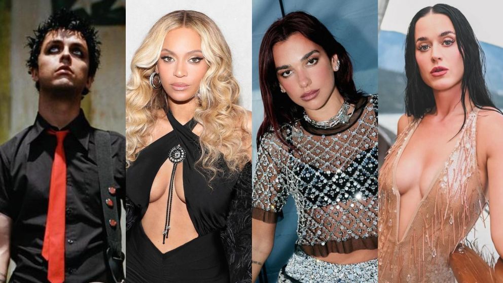 Beyoncé, Dua Lipa, Katy Perry y Green Day podrían encabezar el Lollapalooza Argentina 2025.