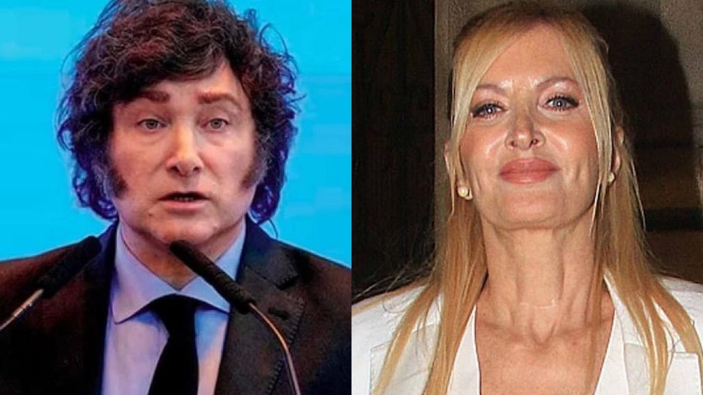 Javier Milei, enamorado de Yuyito González.