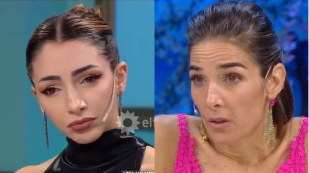 Juana Viale incomodó a Thelma Fardín con una pregunta sobre su familia.
