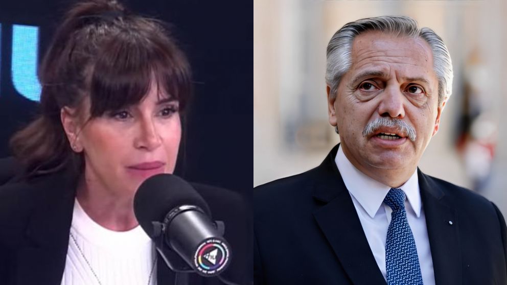 Florencia Pe�a se quebr� al hablar de los supuestos videos con Alberto Fern�ndez. (Foto: Captura Urbana Play).