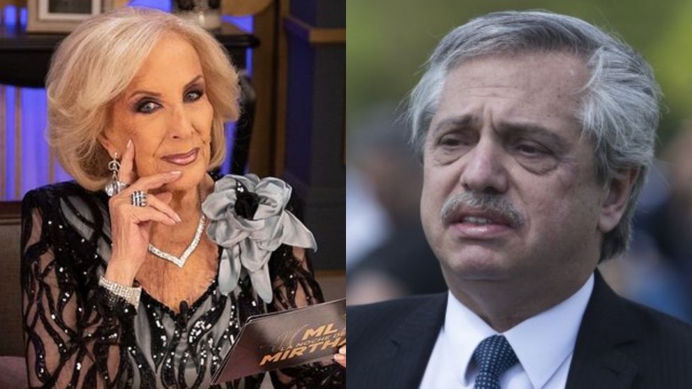 Mirtha Legrand le envió una furete advertencia a Alberto Fernández tras ser denunciado por violencia de género. (Foto: Instagram/ @mirthalegrand).