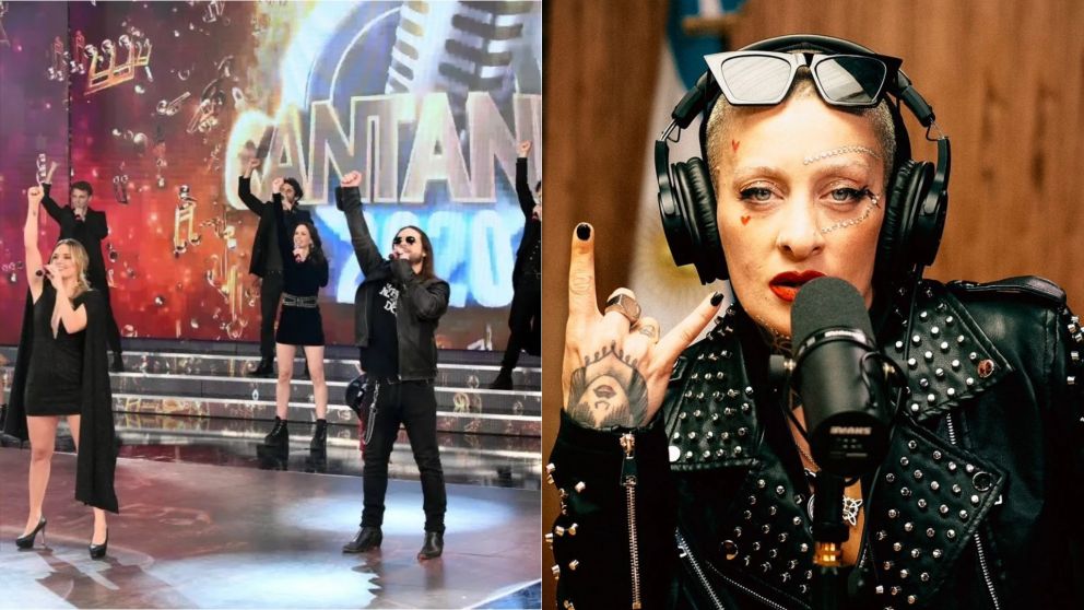 El rechazo de Furia de "Gran Hermano 2024" al "Cantando" (Foto Instagram/@furiascaglione y web).