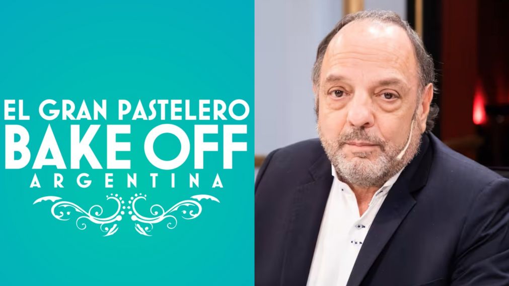 El rechazo de Baby Etchecopar a "Bake Off Argentina" (Foto web).