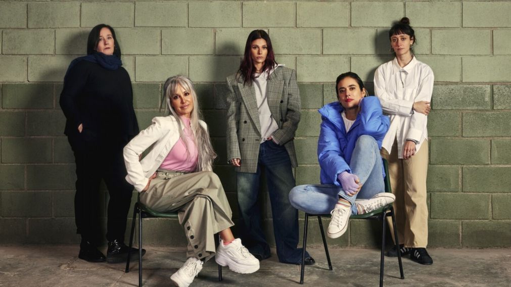 Las protagonistas de "En el barro", la nueva serie carcelaria de Netflix.