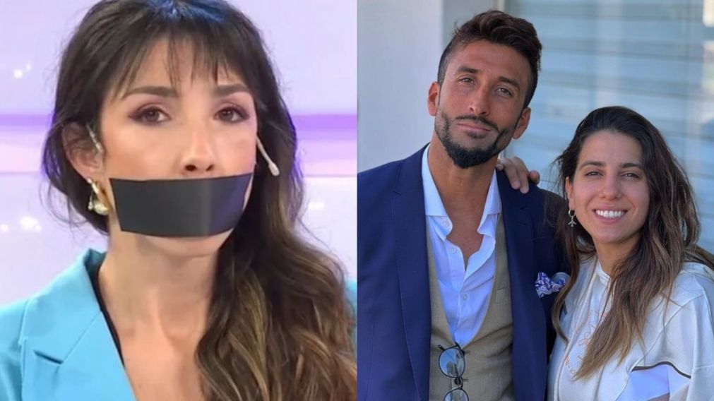 La ex de Roberto Castillo apareci� "amordazada" en televisi�n tras el bozal legal que le impuso el abogado. (Foto: web).
