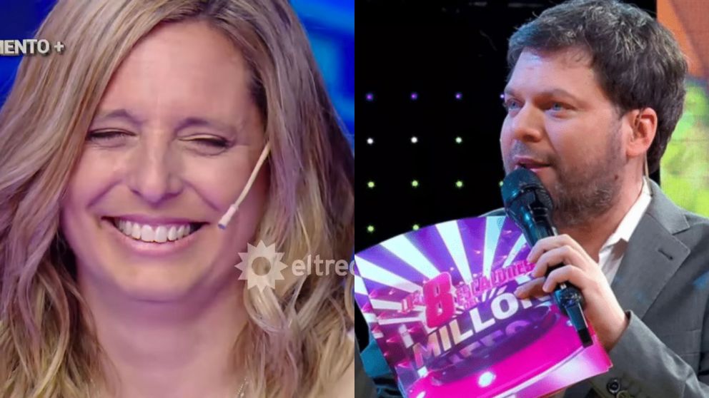 Una participante de "Los 8 escalones" tiene una inusual mascota y sorprendió al conductor.